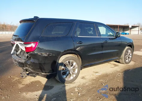2019 Dodge Durango Gt Plus Awd z USA, uszkodzony, nr VIN 1C4RDJDG2KC651964